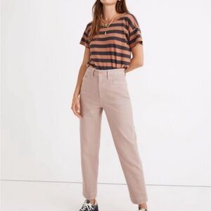 Madewell Slim Emmett Tapered Pants – Lavender